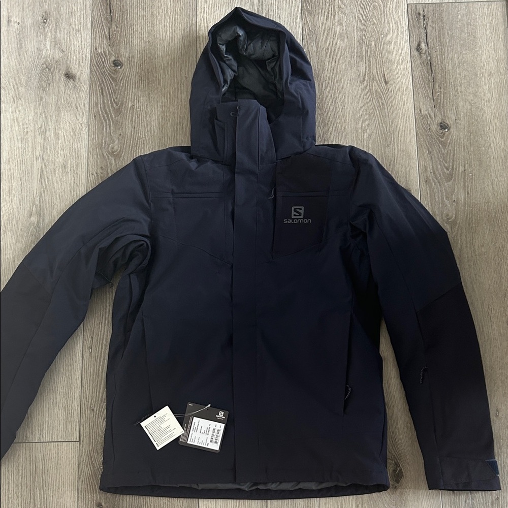 Salomon Men's Dark Blue Ski Jacket